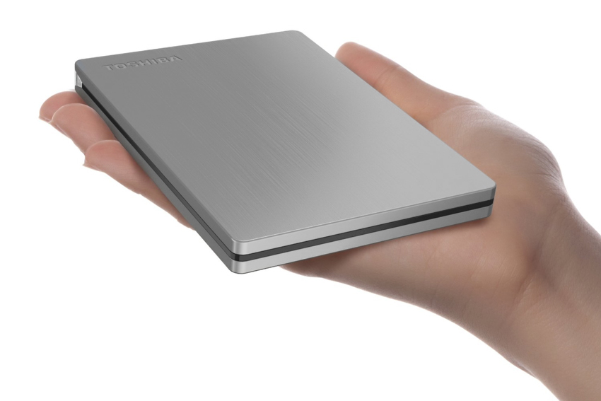 Ổ Cứng Di Động Toshiba CANVIO SLIM 1TB - USB 3.0 - Hàng Chính Hãng